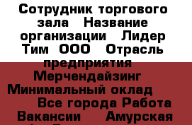 Сотрудник торгового зала › Название организации ­ Лидер Тим, ООО › Отрасль предприятия ­ Мерчендайзинг › Минимальный оклад ­ 13 500 - Все города Работа » Вакансии   . Амурская обл.,Благовещенск г.